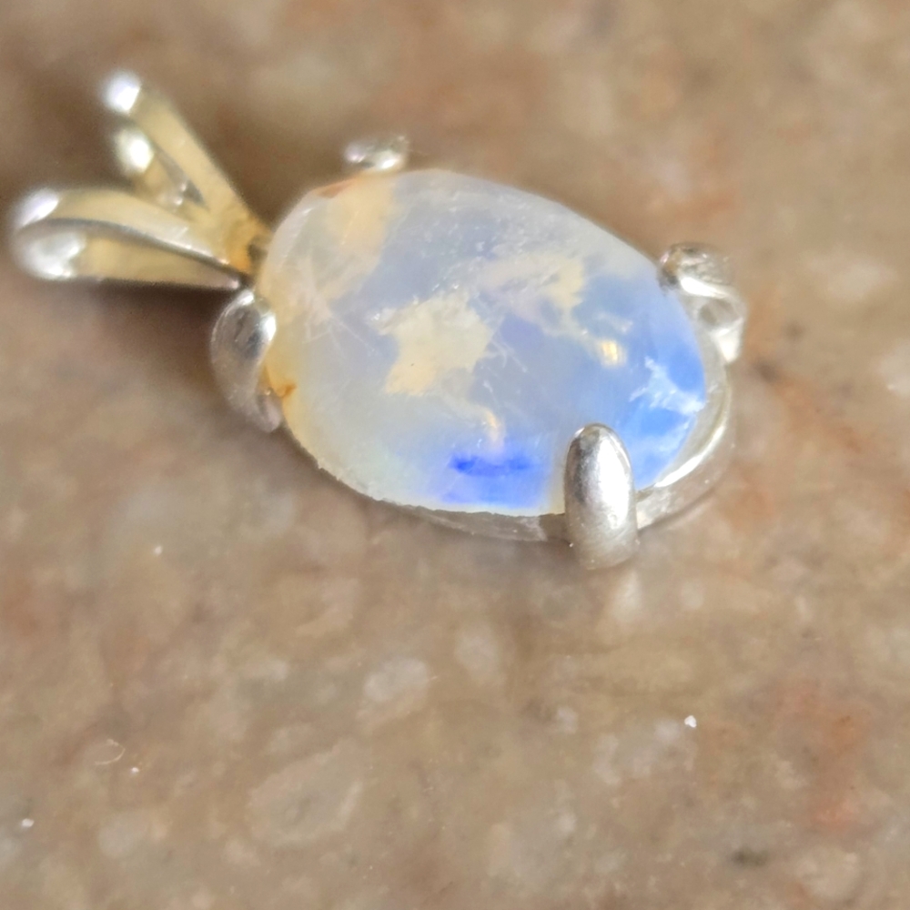 Elegant Australian Opal Pendant